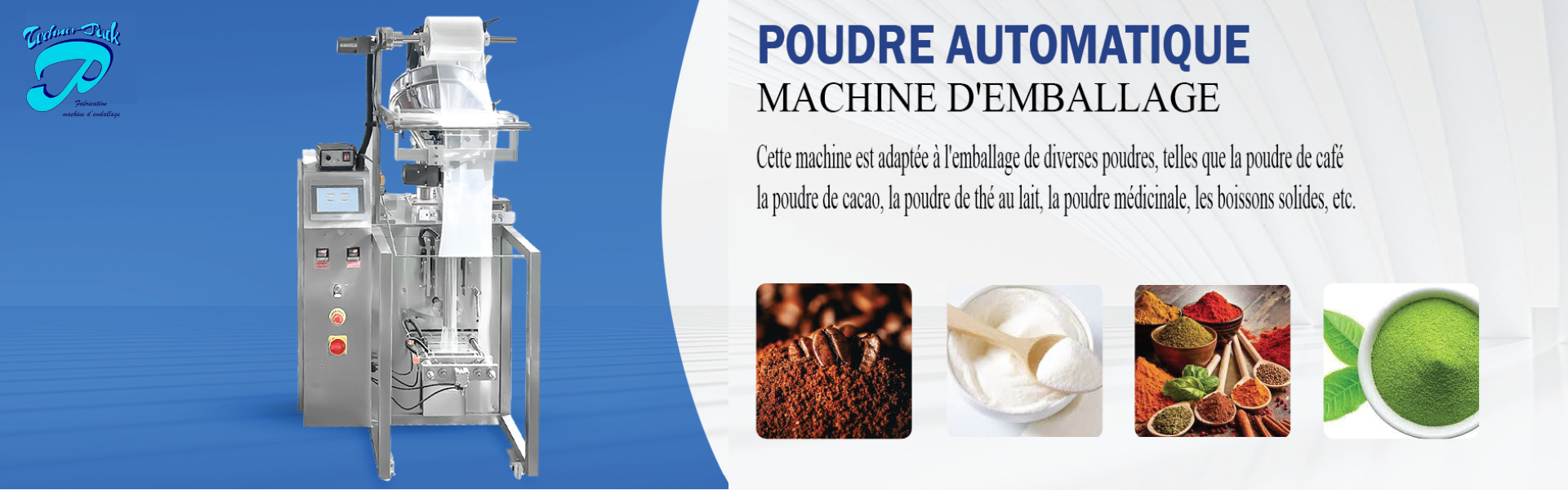 ensacheuse poudre automatique technopack